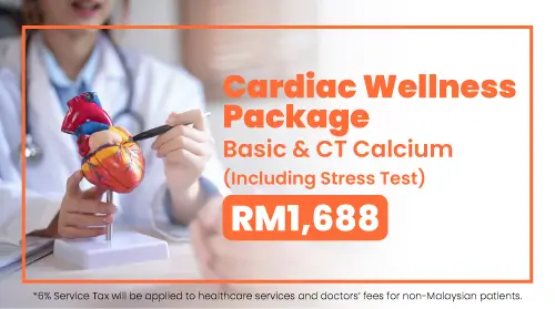 Cardiac Wellness Package (Basic & CT Calcium) (Including Stress Test)